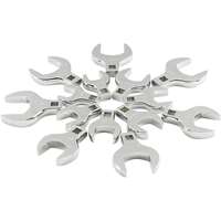 (SUU-9721A) 1/2? DR. JUMBO SAE CROWFOOT WRENCH SET 14-PIECE