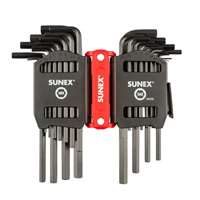 (SUU-98526L) SAE/METRIC 26 PIECE LONG ARM HEX KEY SET