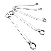 (SUU-9950M) 5 Pc. Fully Polished Metric Double Box Wrench Set