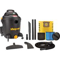 (SVU-9627106) 12 Gallon 5.5 PHP Wet/Dry Utility Vacuum