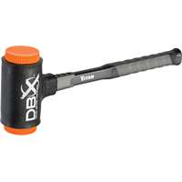 DBX 28 oz. Dead Blow Hammer with Replaceable Polyurethane Striking Faces