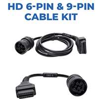 (TOP-HDCABKIT) Heavy Duty Cable Kit 6 Pin & 9 Pin