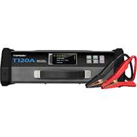 (TOP-T1200005) 120A Stable Power Supply & 12V Battery Charger - 16.5 Ft.