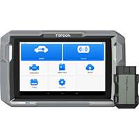 (TOP-TNPRO) 8" Tablet Key Programming Tool Read Pins, Add & Erase Keys