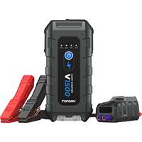 (TOP-V1500) 1500A Jump Starter & Booster, Power Bank & Flashlight