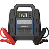 (TOP-V4500PLUS) 2-in-1 4500 Peak Amp Jump Starter & Battery/System Tester