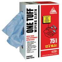 (TRI-84075) One Tuff Wiping Cloths with DuPont Co-Brand, 12x16.5, 75 pack