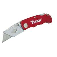 (TTN-11015) Folding Pocket Utility Knife (red)