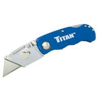 (TTN-11018) Folding Pocket Utility Knife (blue)