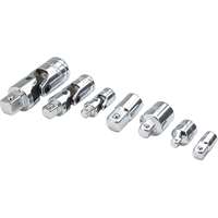 (TTN-17407) 7 Pc. Universal Joint  & Adapter Set