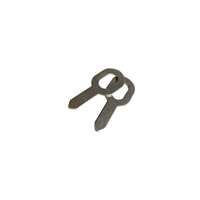 (UNI-1061) UNI TAB KEY STEEL, STRAIGHT 100PK