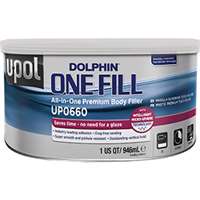 (UPL-UP0660) Dolphin ONE FILL All-In-One Premium Body Filler - 1 US Quart