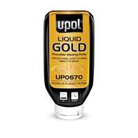 (UPL-UP0670) Liquid Gold, Pourable Glazing Putty, Gold, 21 oz
