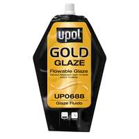 (UPL-UP0688) Gold Glaze: Flowable Glaze, Gold, 15 oz