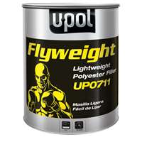 (UPL-UP0711) FLYWEIGHT: Smooth Lightweight Polyester Filler, Lt Gray, 6lbs
