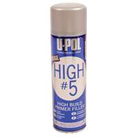 (UPL-UP0791V) HIGH #5, High Build Primer, 450ml aerosol, Gray