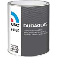 Duraglas Fiberglass Filled Filler, Squat Quart