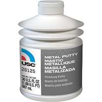 (USC-26125) Metal Putty Polyester Finishing and Blending Putty, 30 oz.