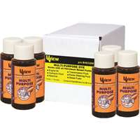(UVW-B483206) Multi-Purpose Dye Bottles (6 x 1oz / 30ml).  Services six vehicles.