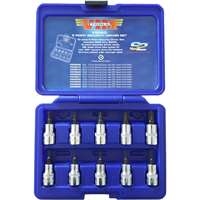 Vim Tools V5PSD - 3/8" Dr 5pc TamperProof Torx Plus Driver Set