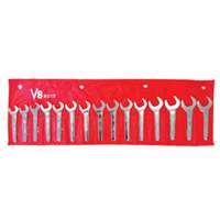 (VHT-9215) Service Wrench Set, SAE, 15pc