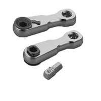 (VIM-DD2) 1/4" Square Drive Dual Drive Ratchet