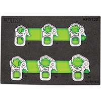 (VIM-RFW100) 6 PC. 3/8IN DR. RATCHETING FLARE NUT WRENCH SET