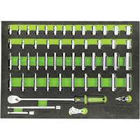 (VIM-SMS400) 51 PC. 1/4IN DR. SOCKET MASTER SET