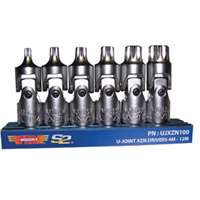 (VIM-UJXZN100) Universal Joint, XZN Triple Square Dr, 6pc.