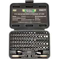 (VIM-VHC77) 77 PC. Half Cut Set, Torx