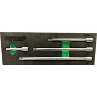 (VIM-WEX600) 4 PC. 3/8'' DR. WOBBLE EXTENSION SET