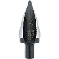 #9 High Speed Steel Fractional Self-Starting Drill Bit, 7/8" and 1-1/8"