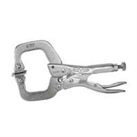 (VSG-4SP) Locking Clamp with Swivel Pads, 4”/100mm