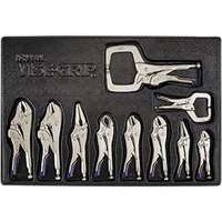 (VSG-IRHT82596) Fast Release 10-Piece Locking Pliers Kit