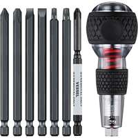 (VST-238HWB7PU) Impact and Out Screwdriv er and 7pc Bit Set