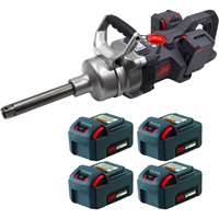 Ingersoll Rand W9691-K4E - 1" Extended Anvil IQv20 Impact Wrench Kit