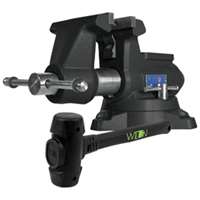 (WIL-28811DB) Wilton Special Edition 855M Pro Vise and Hammer Kit in. Black Finish