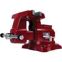 (WIL-28815) Utility HD Bench Vise 6-1/2" Jaw Width, 6-1/4" Jaw Opening, 360° Swivel Base