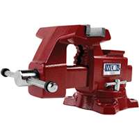 (WIL-28819) UTILITY BENCH VISE 5-1/2" JAW WIDTH, 5" JAW OPENING, 360 SWIVEL BASE