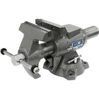 (WIL-28824) Multi-Purpose Bench Vise, 5-1/2" Jaw Width", 360° Rotating Head & Base