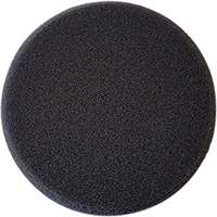 (WIZ-11233) 12 DA Polisher Buffing Pad, Foam Gray