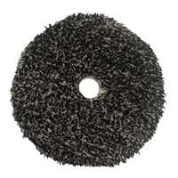 (WIZ-11601) 6" 21 DA Polisher Black Microfiber Cutting Pad