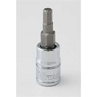 Titan 15604 - 1/4" Dr. 4mm Hex Bit Socket
