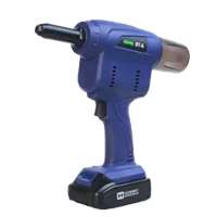 Marson M38996 Heavy Duty Rivet Tool 3/16 - 1/4 BT-6 in case, one 2Ah battery, one charger