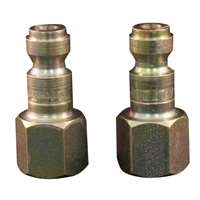 Milton S784 - "T" Style Female Air Plug - 1/4" 2 Pack
