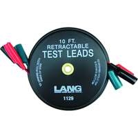 Lang Tools 1129 - 10ft Retractable Test Leads