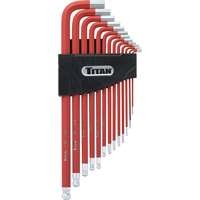 Titan 12713 - 13pc SAE Non Slip Hex Key Set