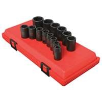 Sunex 2652 - 1/2" Dr 14pc 6PT Metric Impact Socket Set