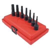 Sunex 3648 - Hex Key Socket Set 7pc Metric 3/8" Dr