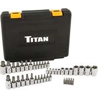 Titan 54137 - 43pc Master Torx Bit Socket Set